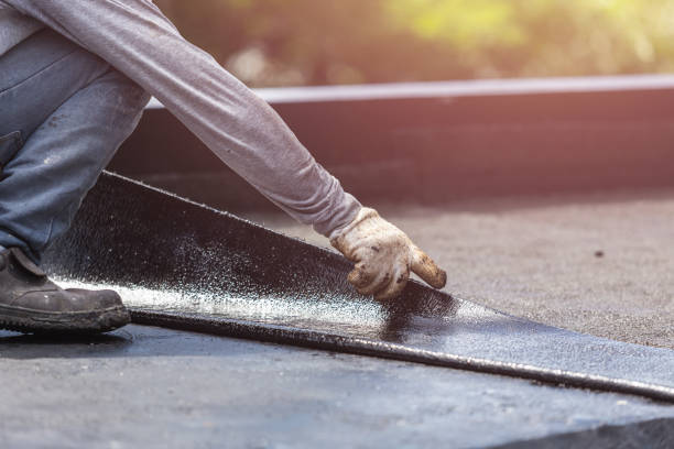 Professional Waterproofing technician working in Belgium, WI